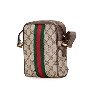 Gucci Supreme Shoulder Beige Brown Tan Bag Ophidia GG Leather